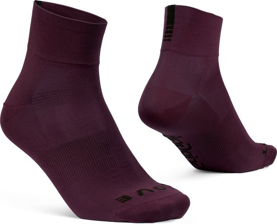 GripGrab - Chaussettes courtes légères SL - Rouge foncé - Taille L