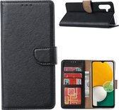 Samsung Galaxy A13 5G / A04s Hoesje met Pasjeshouder bookcase – Zwart
