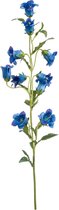 Kunstbloem Campanula Blauw - Polyester Blauw - 85x0x0cm (hxbxd) - Woonexpress