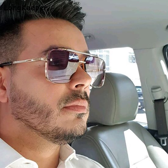 Premium Heren Zonnebril - Zonnebrillen - Zomer - Bril - Brillen - Kleding Accessoires - Cadeau - Man - Jongens - UV400 van Merkloos — afbeelding 2