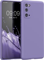 kwmobile telefoonhoesje voor Samsung Galaxy S20 FE - Hoesje voor smartphone - Back cover in violet lila