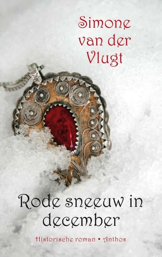 Cover van het boek 'Rode sneeuw in december' van Simone vander Vlugt