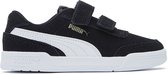 Puma Caracal Sneakers Zwart/Wit Kinderen - Maat 25
