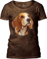 Ladies T-shirt Beagle Portrait S