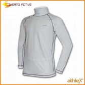 Athlex Thermo Shirt lange mouw met Col  XXL Wit