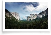 Walljar - Yosemite National Park - Muurdecoratie - Poster