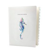 Luxury Seahorse Notebook - Bullet journal - Dagboek - A5 – Gelineerd – Zeepaardje