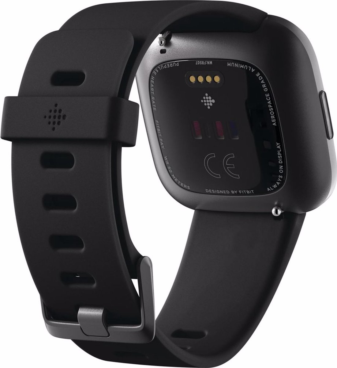 Fitbit Versa 2 - Smartwatch - Zwart | bol.com