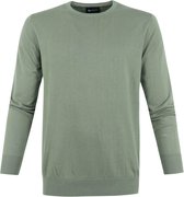 Suitable - Respect Oini Pullover O-hals Groen - Maat XL - Slim-fit