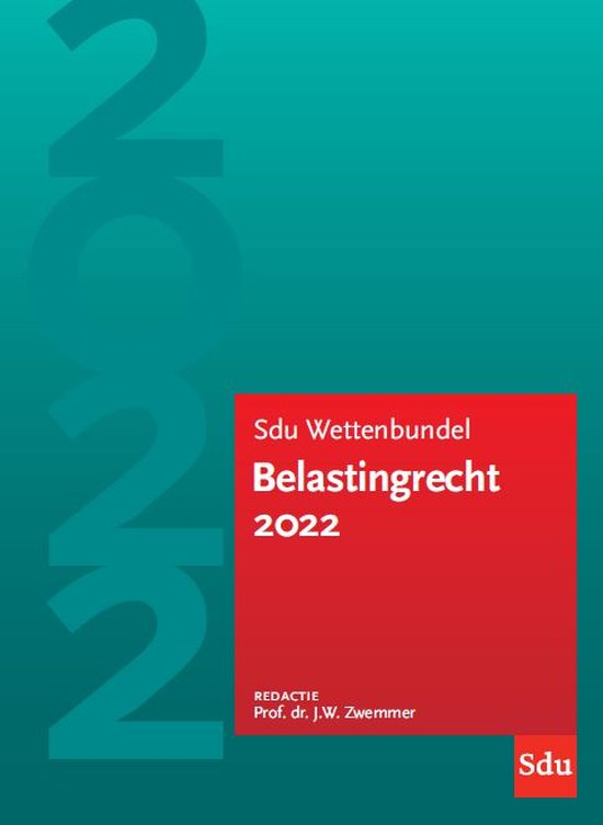 Educatieve wettenverzameling  -  Sdu Wettenbundel Belastingrecht 2022