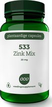 AOV 533 Zink Mix - 60 vegacaps - Mineralen- Voedingssupplement