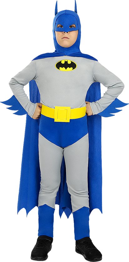 FUNIDELIA Batman The Brave and the Bold kostuum voor jongens The Dark Knight - jaar cm) - Zwart