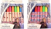 Frozen - Frozen ll - Stiften - Uitwasbaar - Uitwasbare stiften - Set van 2