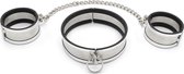 Stalen Collar en Handboeien - Medium