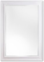 Klassieke Spiegel 103x133 cm Wit - Zoe
