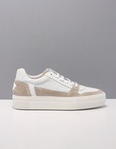 Floris van Bommel sfw-10068 sneakers dames wit  60-01 white leer 40