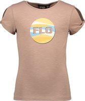 Like Flo - T-Shirt - Taupe - Maat 116