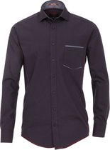 Casa Moda Overhemd donker blauw print (Maat: XXL)