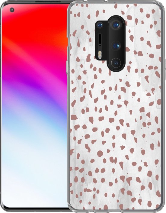 Housse OnePlus 8 Pro Effet Fibre de Carbone - Vert