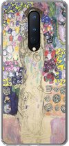 Geschikt voor OnePlus 8 hoesje - Portrait of Ria Munk III - Gustav Klimt - Siliconen Telefoonhoesje