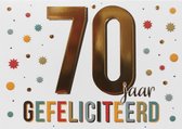 Carte - Marguerite - félicitations 70 ans - DSY032