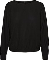 Vero Moda VMGABRIELLE LS BATWING TOP - Black Black