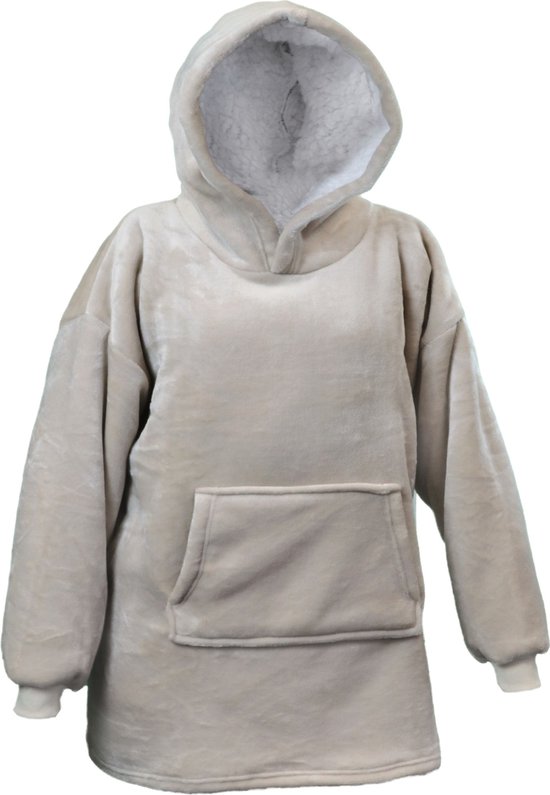 Unique Living | Oversized Hoodie 70x50x87cm chateau grey