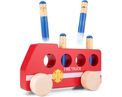 foto van New Classic Toys Speelgoed Brandweerauto Pop-Up