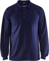 Blåkläder 3374-1726 Vlamvertragende Piqué Polo Marineblauw maat XL