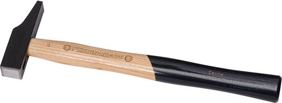 Peddinghaus 5116020022 Marteau de Menuisier avec Manche en Bois de Frêne, Noir/Beige, 22 mm
