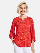 GERRY WEBER Dames Blouse met 3/4-mouwen EcoVero