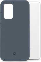 Mobilize Rubber Gelly Telefoonhoesje geschikt voor Samsung Galaxy A52/A52 5G/A52s 5G Hoesje Flexibel TPU Backcover - Matt Blue