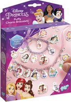 Totum Disney Princess Puffy Charm Bracelets - twee prinsessen bedelarmbandjes maken