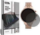 dipos I Privacy-Beschermfolie mat geschikt voor Fossil Gen 6 (42 mm) Smartwatch Privacy-Folie screen-protector Privacy-Filter