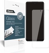 dipos I 2x Pantserfolie helder compatibel met Xiaomi Redmi Note 10T 5G Beschermfolie 9H screen-protector (expres kleiner dan het glas omdat het gebogen is)