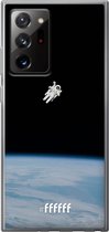 6F hoesje - geschikt voor Samsung Galaxy Note 20 Ultra -  Transparant TPU Case - Spacewalk #ffffff