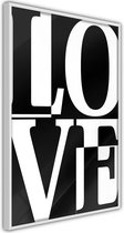 Poster - Love Chessboard