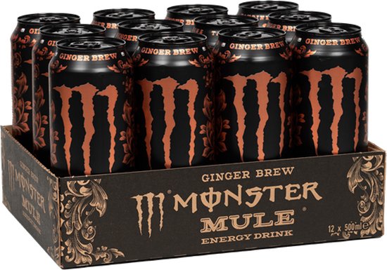 Monster energy Mule Ginger Brew blik 12x500 ml | bol.com