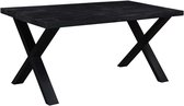 Cod collection black dining table 160x90x78-cmdt160blc