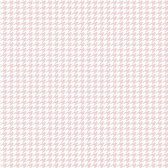 Mondo Baby - Linnen - Behang Kinderkamer - Muurdecoratie - Wandbekleding - Roze - 0,53 x 10,05