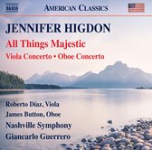 Roberto Diaz & James Button & Nashville Symphon - All Things Majesticviola Concerto 1 . Oboe Concert (CD)