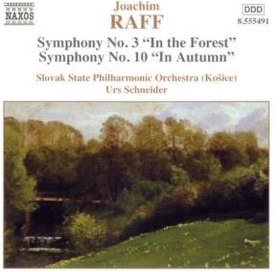 Slovak Radio Symphony Orchestra, Urs Schneider - Raff: Symphony Nos.3 & 10 (CD)