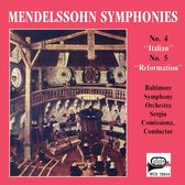 Baltimore Symphony Orchestra & Sergiu Comissiona - Bartholdy: Symphonies (CD)