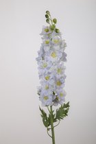 Kunstbloem - Delphinium - topkwaliteit decoratie - 2 stuks - zijden bloem - Blauw - 106 cm hoog