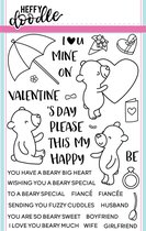 Beary Big Heart Stamps (HFD0018)