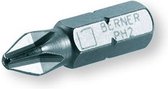 Berner 70190-10 Bit 1/4 PH-2 25mm p/stuk