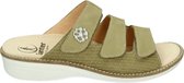 Ganter 205802 - Volwassenen Dames slippers - Kleur: Groen - Maat: 37