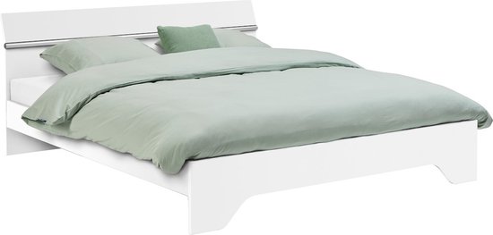 van nu af aan Intentie Intact Beter Bed bed Wald - 140 x 200 cm - wit | bol.com