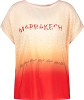 GERRY WEBER Dames Shirt met oriëntaals motief EcoVero