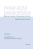 Nova Acta Paracelsica 27 - Nova Acta Paracelsica 27/2016